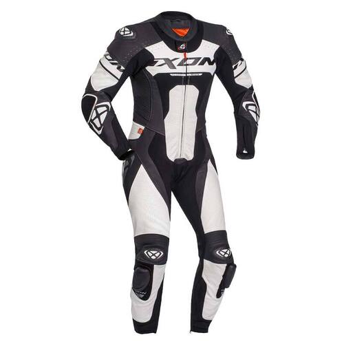Ixon Jackal 1 Piece Suit - Black/White - SKU:IX102201023101504-P