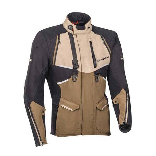 Ixon Eddas Sand Brown Black Jacket - SKU:IX105101070602605