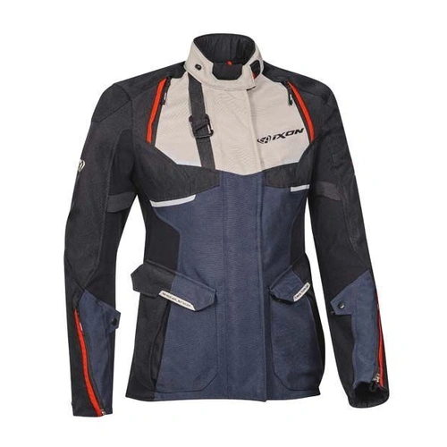 Ixon Womens Eddas Womens Jacket - Grey/Navy/Black