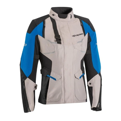 Ixon Womens Eddas Womens Jacket - Beige/Blue/Black