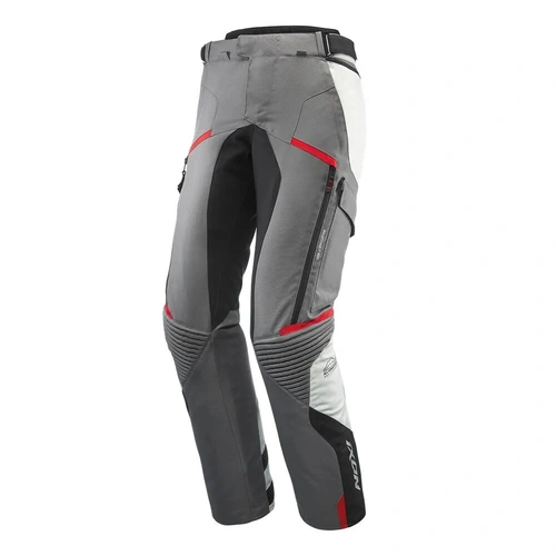 Ixon Midgard Adventure Pants - Grey/Black/Red - 2XL - SKU:IX200101095403307