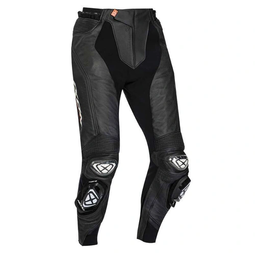 Ixon Vendetta Evo Leather Pants - Black/White