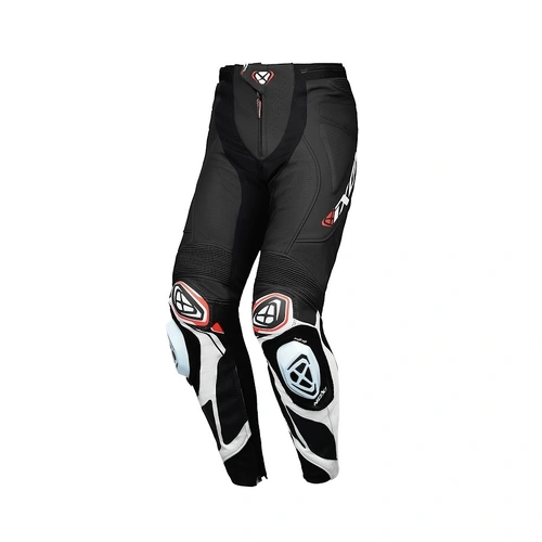 Ixon Vortex 3 Leather Pants - Black/White - M - SKU:IX200201013101504