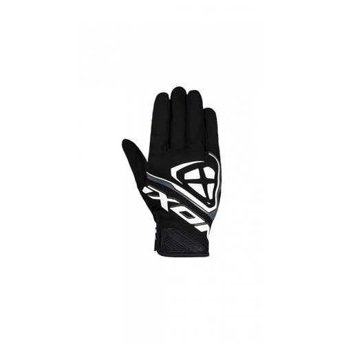 Ixon Hurricane Glove - Black/White - 2XL - SKU:IX300101032101507