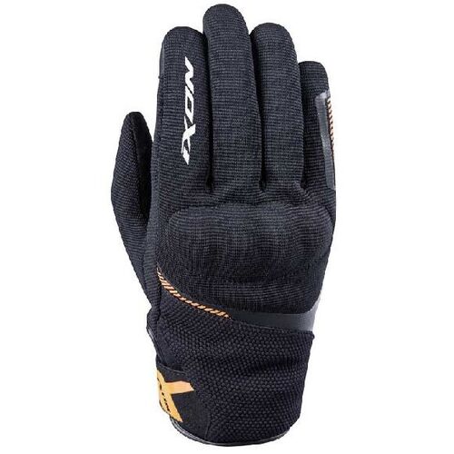 Ixon Womens Pro Blast Black Gold Gloves - Women Specific - Large - Adult - Black/Gold - SKU:IX300102018106705