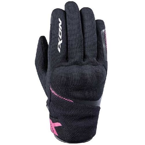 Ixon Womens Pro Blast Black Pink Gloves - Women Specific - X-Small - Adult - Black/Pink - SKU:IX300102018107302