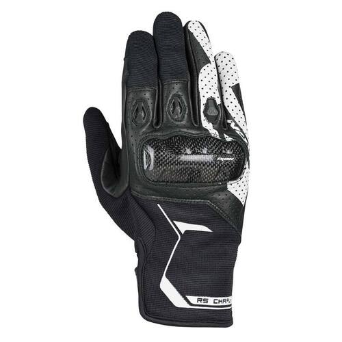 Ixon RS Charly Black White Gloves - Unisex - Large  - SKU:IX300111062101505