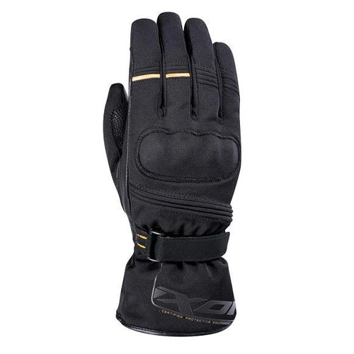 Ixon Pro Field Womens Gloves - Black/Gold - XS - SKU:IX300112025106702