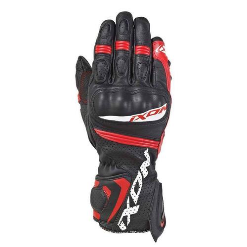 Ixon RS Tempo Air Gloves - Black/Red - 2XL - SKU:IX300211020105807