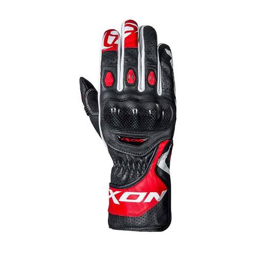 Ixon RS Circuit R Black Red Gloves - Red - X-Large - Adult  - SKU:IX300211043105806