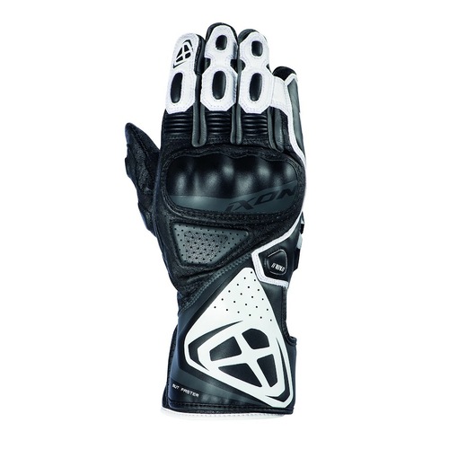 Ixon GP5 Air Gloves - Black/White - S - SKU:IX300211062101503