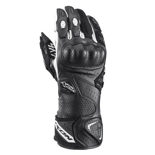 Ixon Thunder Air Gloves - Black/White - M - SKU:IX300211082101504
