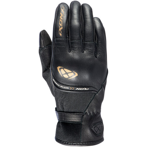 Ixon Womens RS Shine 2 Gloves - Black/Gold - XS - SKU:IX300212009106702