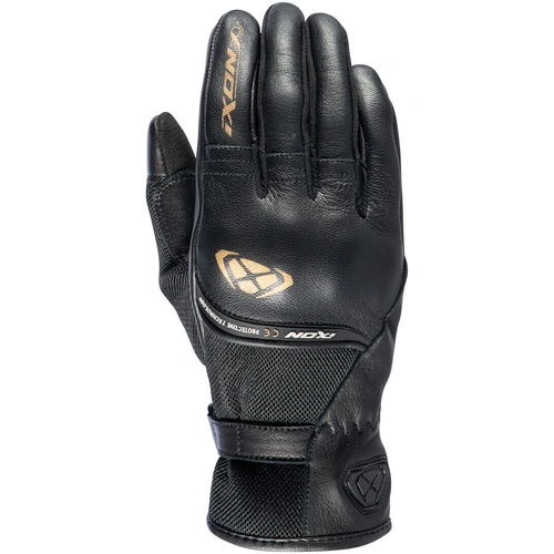 Ixon RS Shine 2 Womens Gloves - Black/Gold - XS - SKU:IX300212009106702