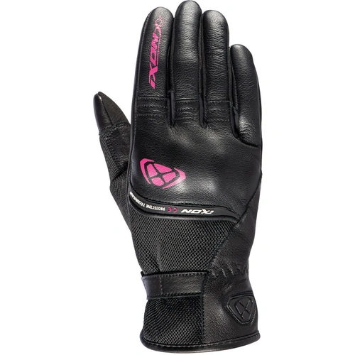 Ixon RS Shine 2 Womens Gloves - Black/Pink - XS - SKU:IX300212009107302