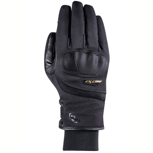 Ixon Womens Pro Fryo Black Gold Gloves - Women Specific - X-Small - Adult - Black/Gold - SKU:IX300212022106702