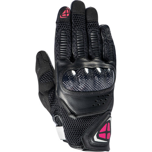 Ixon Womens RS4 Air Gloves - Black/Pink - XS - SKU:IX300212024107302