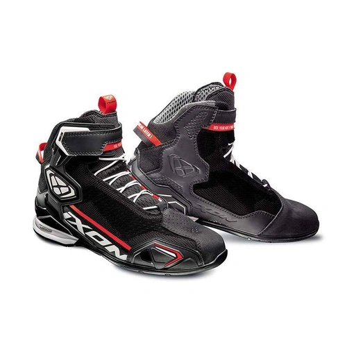 Ixon Bull Knit Boot - Black/White/Red