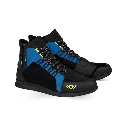 Ixon Freaky Waterproof Boot - Black/Blue/Yellow - 41 - SKU:IX508101004103508