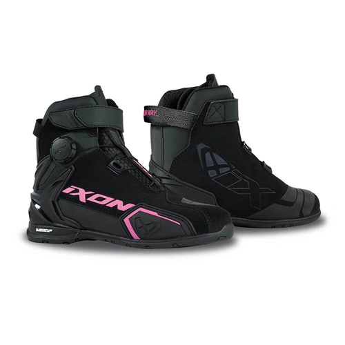 Ixon Bull 2 Waterproof Womens Boots - Black/Fuchsia