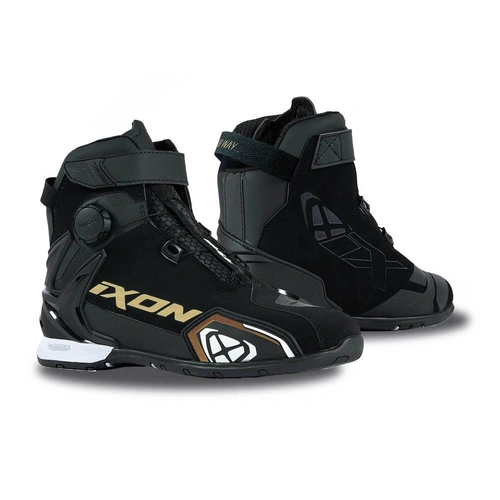 Ixon Bull 2 Waterproof Womens Boots - Black/White/Gold - 38 - SKU:IX508102005110605