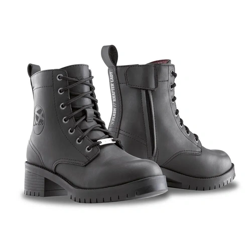 Ixon Krafter Waterproof Womens Motorcycle Boots - Black - 36 - SKU:IX508112007100103