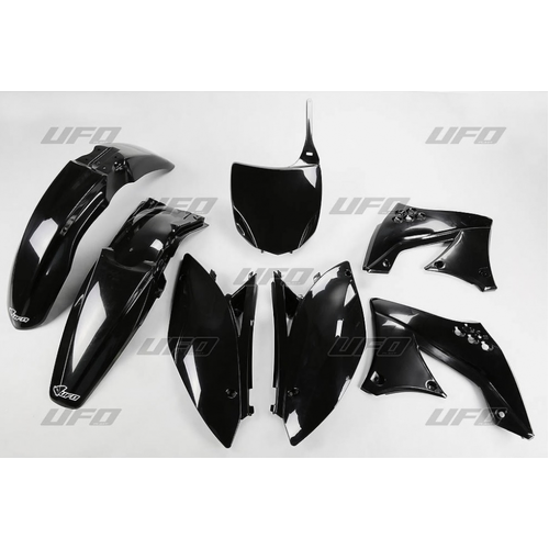 UFO Plastics Kit - Kawasaki - KX450F 10-11 - Black