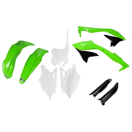UFO Full Plastics Kit - Kawasaki  KX450F 2018 - OEM - SKU:KAKIT226FE999