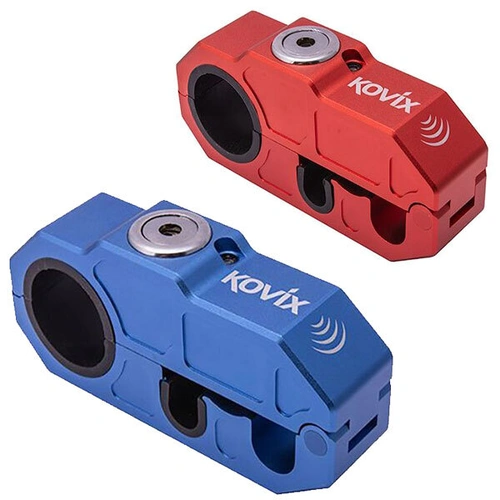 KOVIX ALRM HNDLEBAR LOCK BLUE