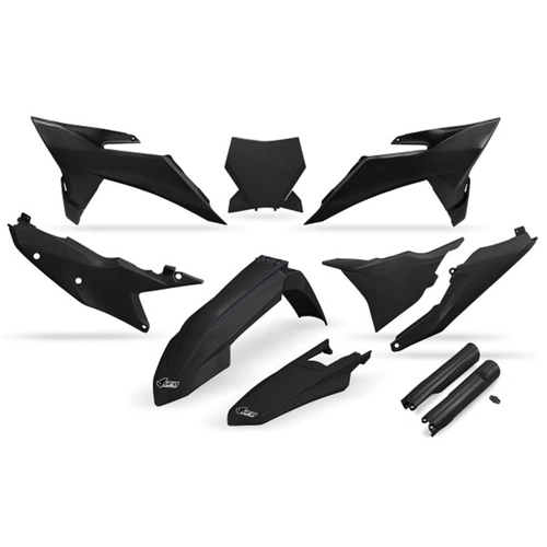 UFO KTM Plastics Kit - SX125 25 - Black
