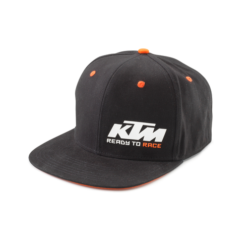 KTM OEM TEAM SNAPBACK CAP BLACK (3PW210024100) - SKU:KTM3PW210024100