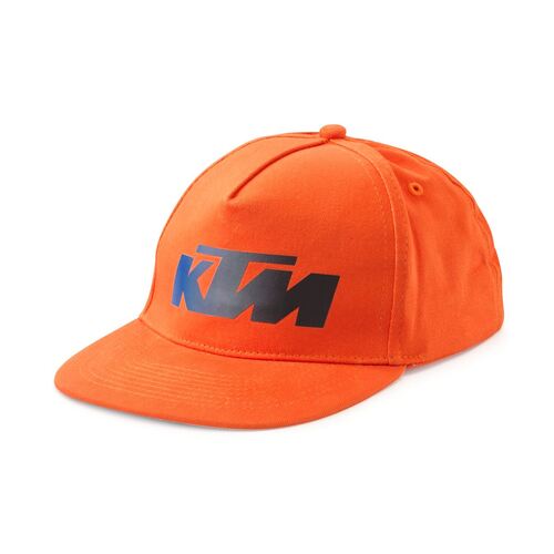 KTM OEM KIDS RADICAL FLAT CAP ORANGE (3PW220009200) - SKU:KTM3PW220009200