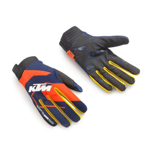 KTM OEM GRAVITY-FX GLOVES S/8 (3PW220010002) - SKU:KTM3PW220010002