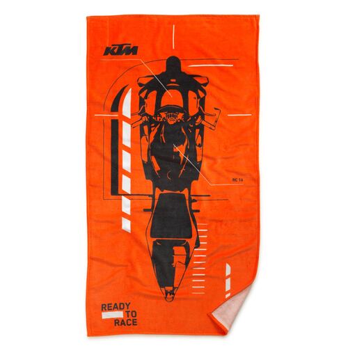 KTM OEM RADICAL TECHLINE TOWEL (3PW220014200) - SKU:KTM3PW220014200