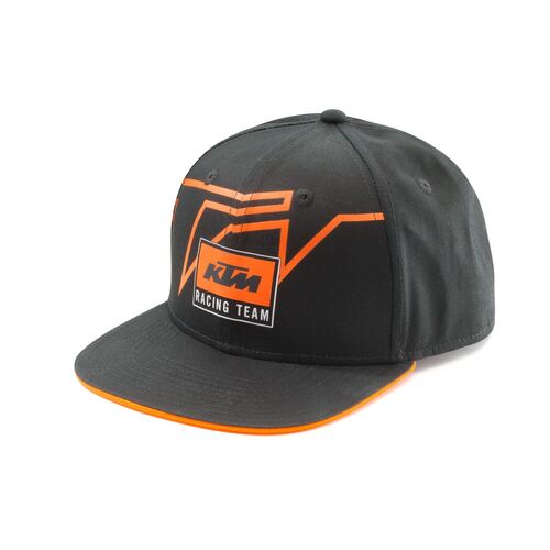 KTM OEM KIDS TEAM FLAT CAP OS (3PW220025500) - SKU:KTM3PW220025500