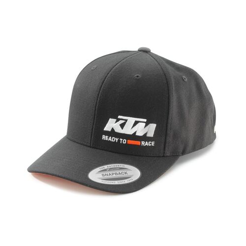KTM OEM RACING CAP BLACK OS (3PW220062900) - SKU:KTM3PW220062900