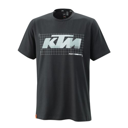 KTM OEM GRID TEE XS (3PW230019901) - SKU:KTM3PW230019901