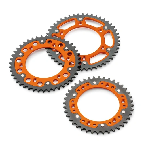 KTM OEM REAR STEALTH SPROCKET ORANGE 52-T (5841005105204) - SKU:KTM5841005105204