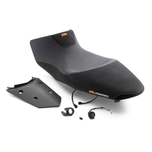 KTM OEM ergo seat heated single-piece (60707940044) - SKU:KTM60707940044