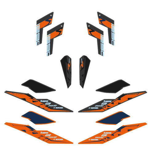 KTM OEM Factory graphics kit (61708999000) - SKU:KTM61708999000