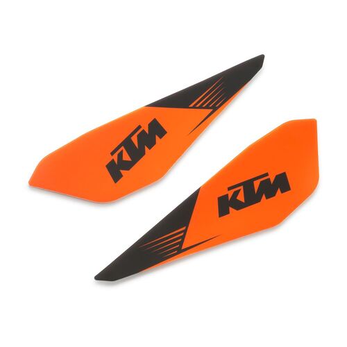 KTM OEM hand guard protection sticker kit (77702984000) - SKU:KTM77702984000