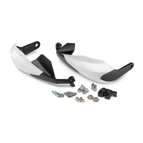 KTM OEM HANDGUARD CLOSED WHITE (7800207920028) - SKU:KTM7800207920028