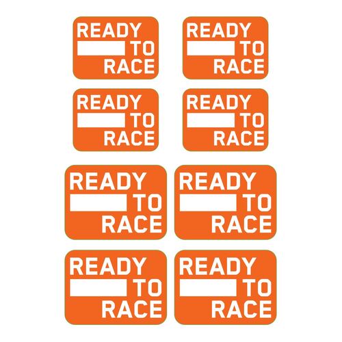 KTM OEM hub stickers kit (79109998100) - SKU:KTM79109998100