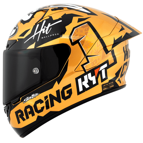 KYT NZ Race Augusto World Champion Helmet - Multi