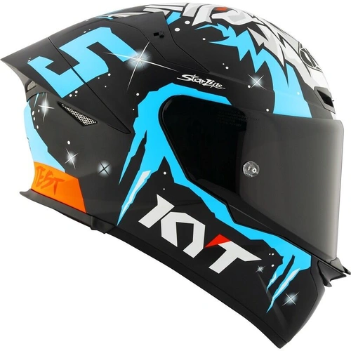 KYT TT Revo Masia Winter Test Replica Full Face Helmet - Multi