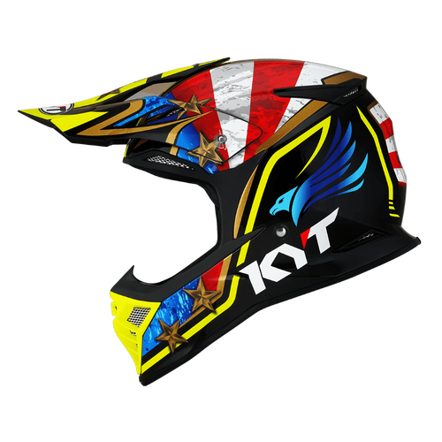 KYT Skyhawk Hi-Fly Helmet (With Mips) - Multi