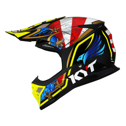 KYT Skyhawk Hi-Fly Helmet (With Mips) - Multi