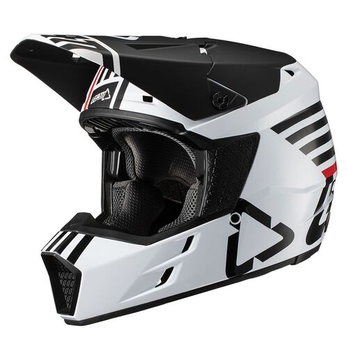 Leatt Youth GPX 3.5 Helmet - White - Medium - Youth  - SKU:L1019102450