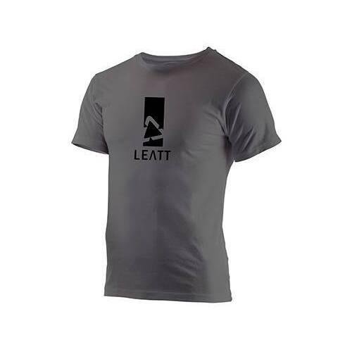 Leatt Tab T-Shirt - Charcoal - L - SKU:L5017700132