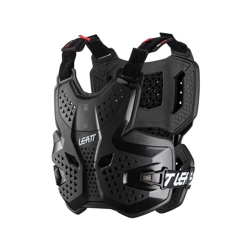 Leatt 2022 3.5 Black Chest Protector - SKU:L5020004180